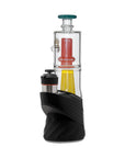 Double Perc Puffco Peak OG & Pro Glass Attachment Encased W/ Opal | Calibear