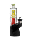 Double Perc Puffco Peak OG & Pro Glass Attachment Encased W/ Opal | Calibear