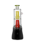 Double Perc Puffco Peak OG & Pro Glass Attachment Encased W/ Opal | Calibear