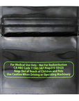 Mylar Smell-Proof Zip Bags – ½ g – 3″ × 3″ – 50 Pack
