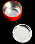 (Assorted) Metal Stash Jar – Design Lid – Screw-Top