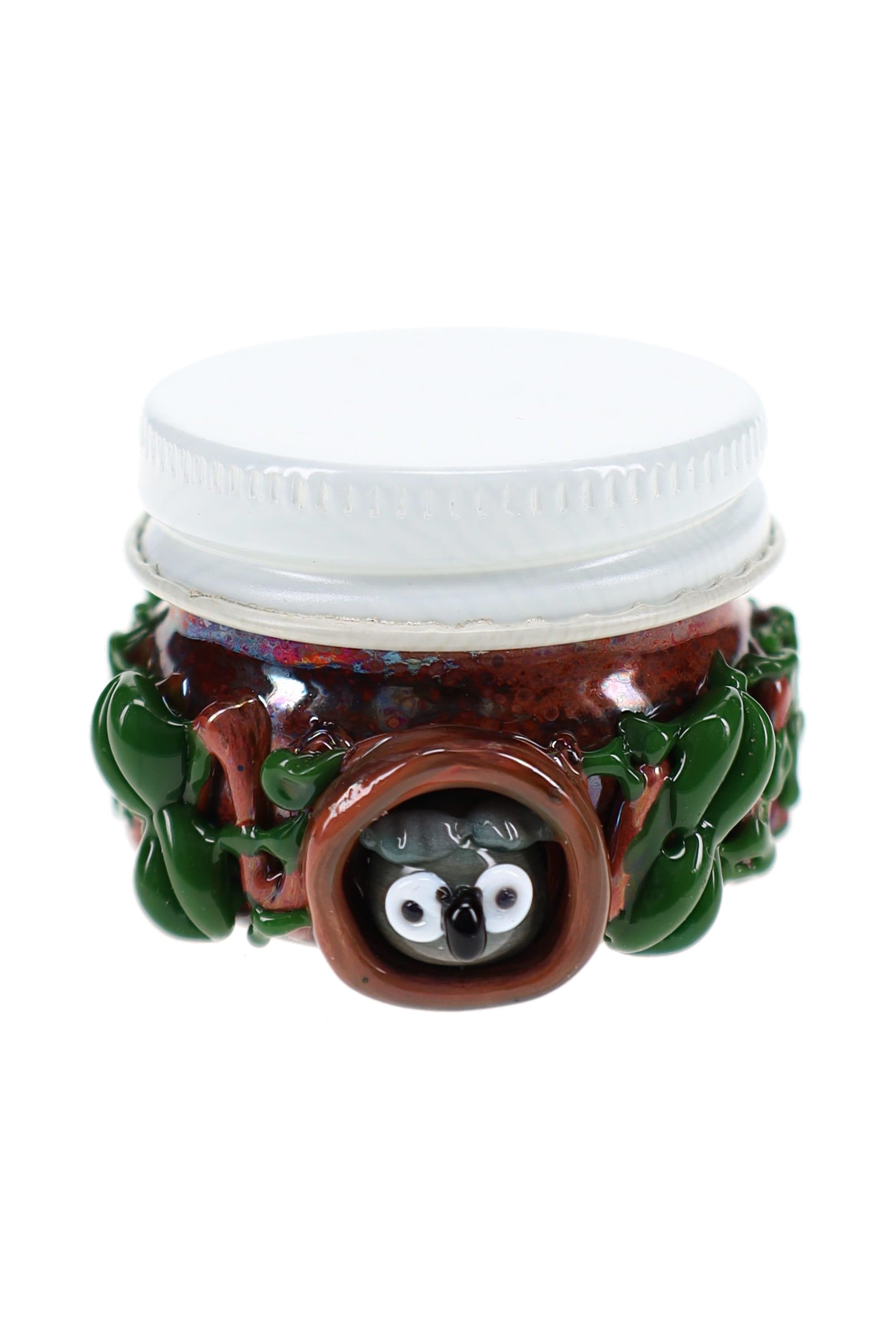 Empire Glassworks “Hootie’s Forest” Terp Jar – 1½″ Diameter – US-Made