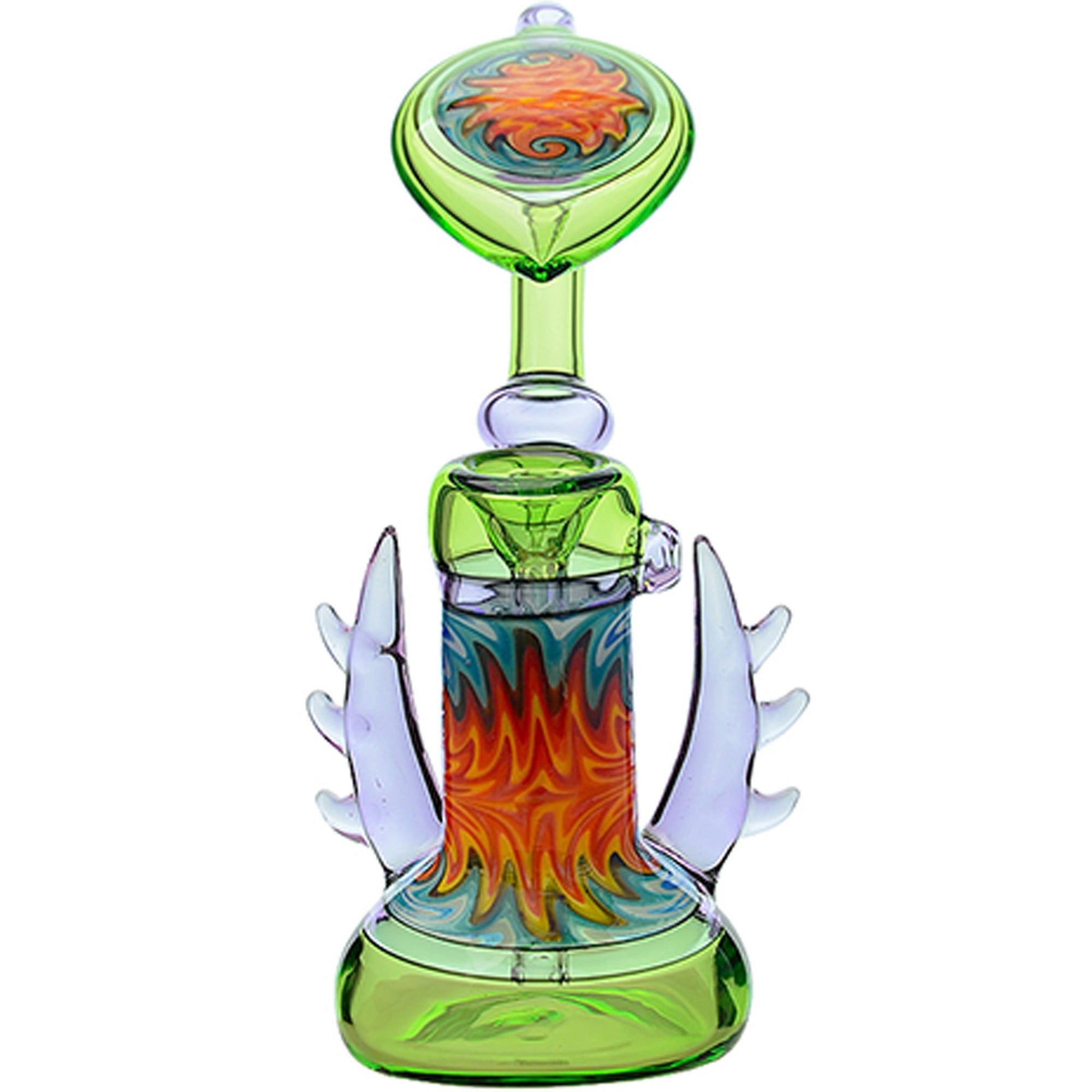 Calibear Horned Wig Wag Upright Bubbler