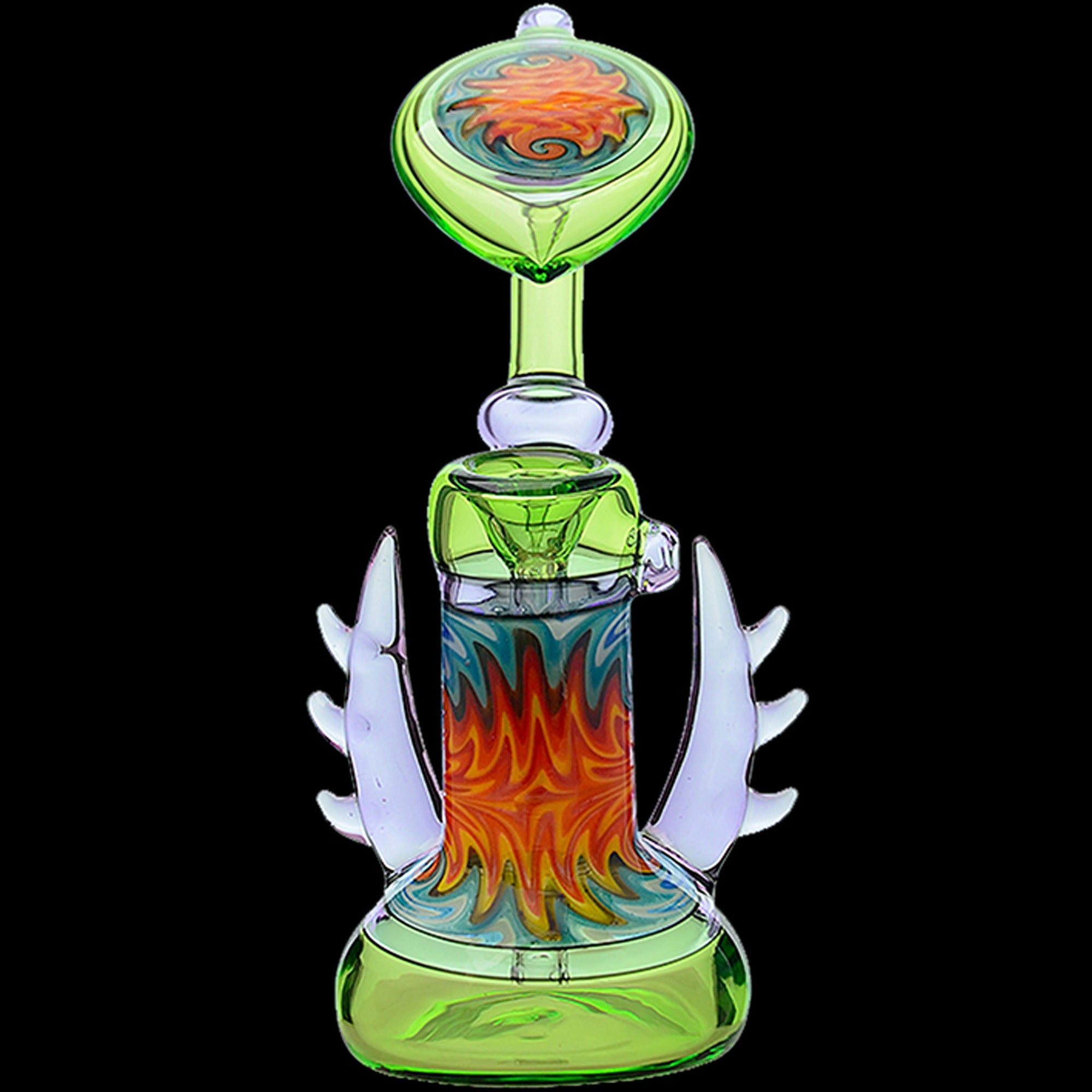 Calibear Horned Wig Wag Upright Bubbler