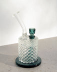 Twenties Collection Water Pipe | Teal