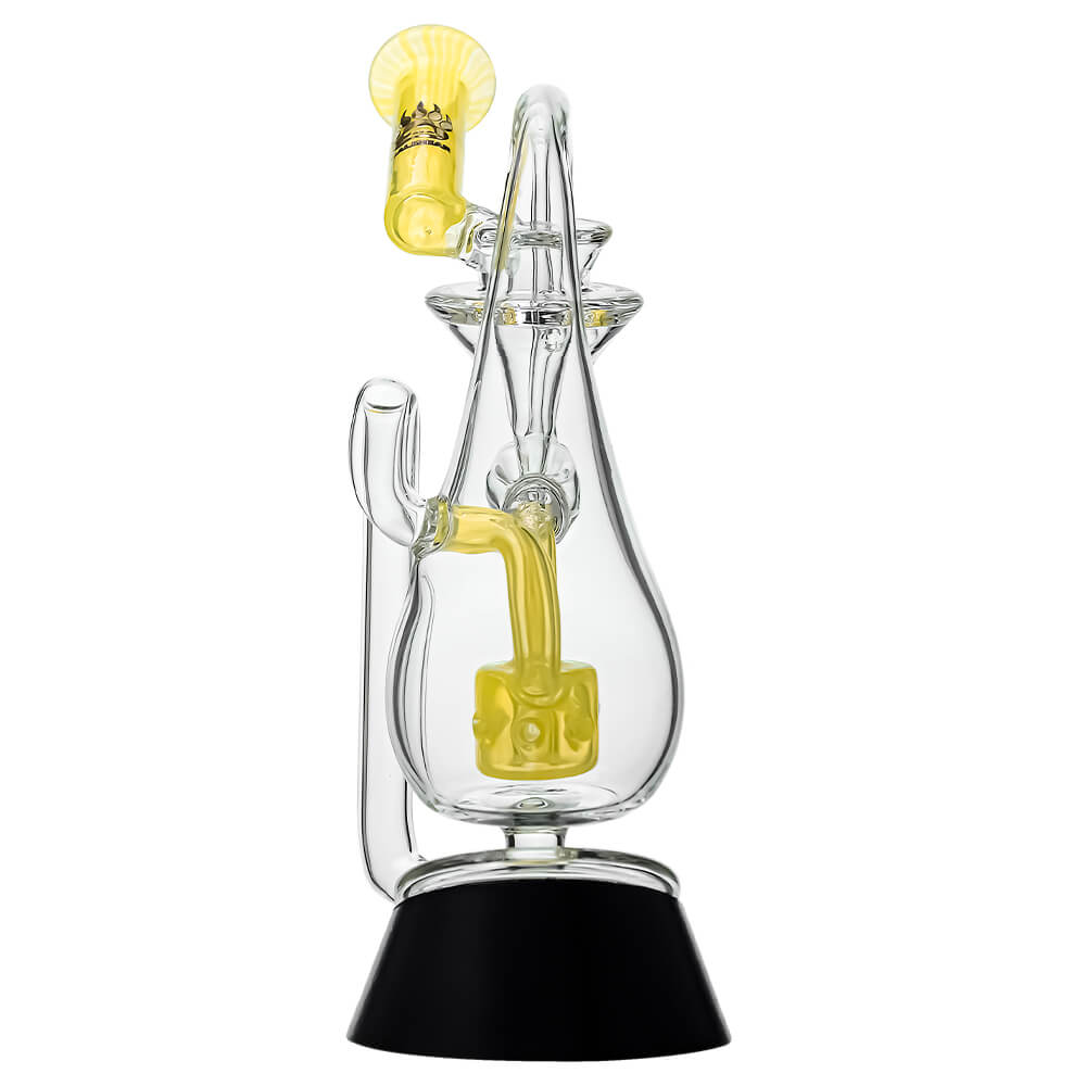 KLEIN DROP BOTTLE PUFFCO PEAK OG&amp;PRO GLASS ATTACHMENT WITH ENCASED OPAL