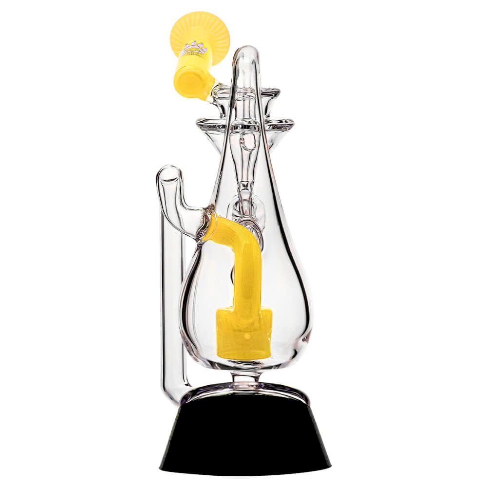 KLEIN DROP BOTTLE PUFFCO PEAK OG&amp;PRO GLASS ATTACHMENT WITH ENCASED OPAL