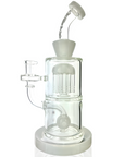 10" AFM Glass Astor Double Perc Dab Rig
