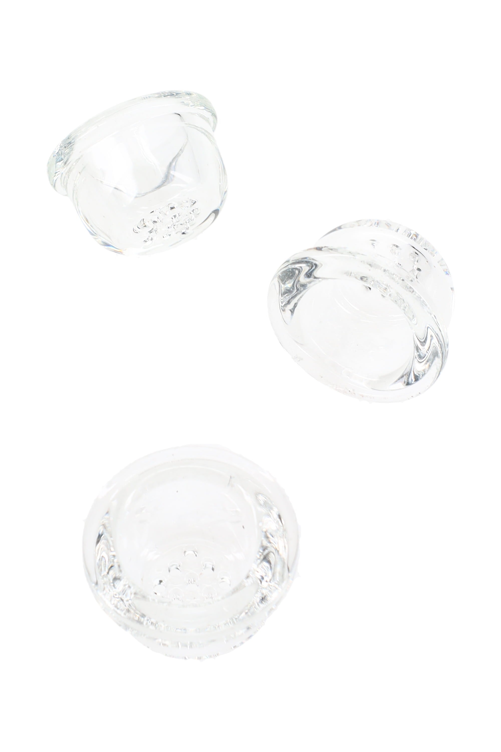 Glass Screen Bowl for Silicone Hand Pipe – 5/8″ Bowl – Clear