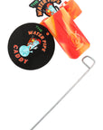 The Water Pipe Caddy Silicone Bong Accessory – Glow in the Dark