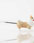Empire Glassworks “Corgi” Dabber – 4½″ – US-Made