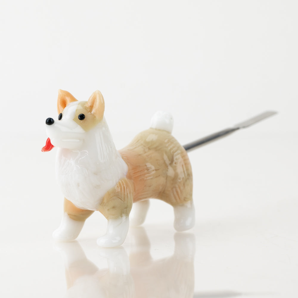 Empire Glassworks “Corgi” Dabber – 4½″ – US-Made