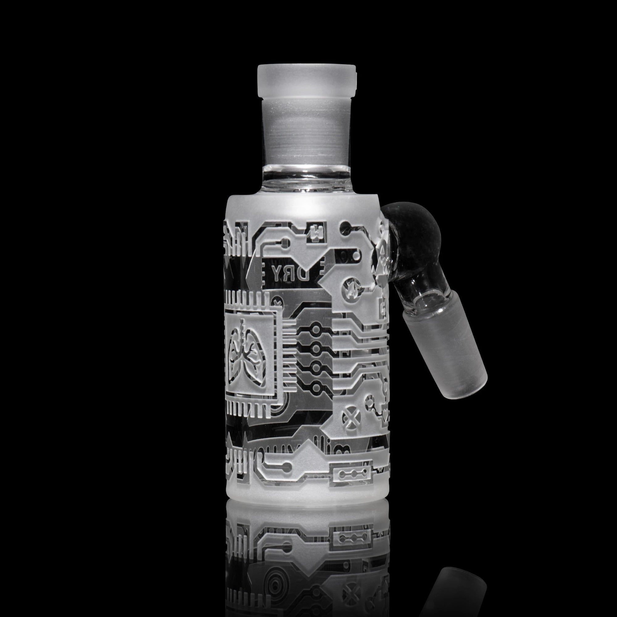 Circuitboard Clear Dry Ash Catcher