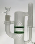 TAG - 8.25" Double Honeycomb Ash Catcher w/ Recycling E.C. 50x5MM (18MM Male to 18MM Female)