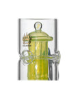 Mini French Press Recycler Rig Glass Attachment for Puffco Peak OG & Pro | Calibear