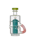 Mini French Press Recycler Rig Glass Attachment for Puffco Peak OG & Pro | Calibear