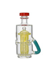 Mini French Press Recycler Rig Glass Attachment for Puffco Peak OG & Pro | Calibear