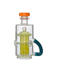 Mini French Press Recycler Rig Glass Attachment for Puffco Peak OG & Pro | Calibear