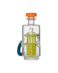 Mini French Press Recycler Rig Glass Attachment for Puffco Peak OG & Pro | Calibear