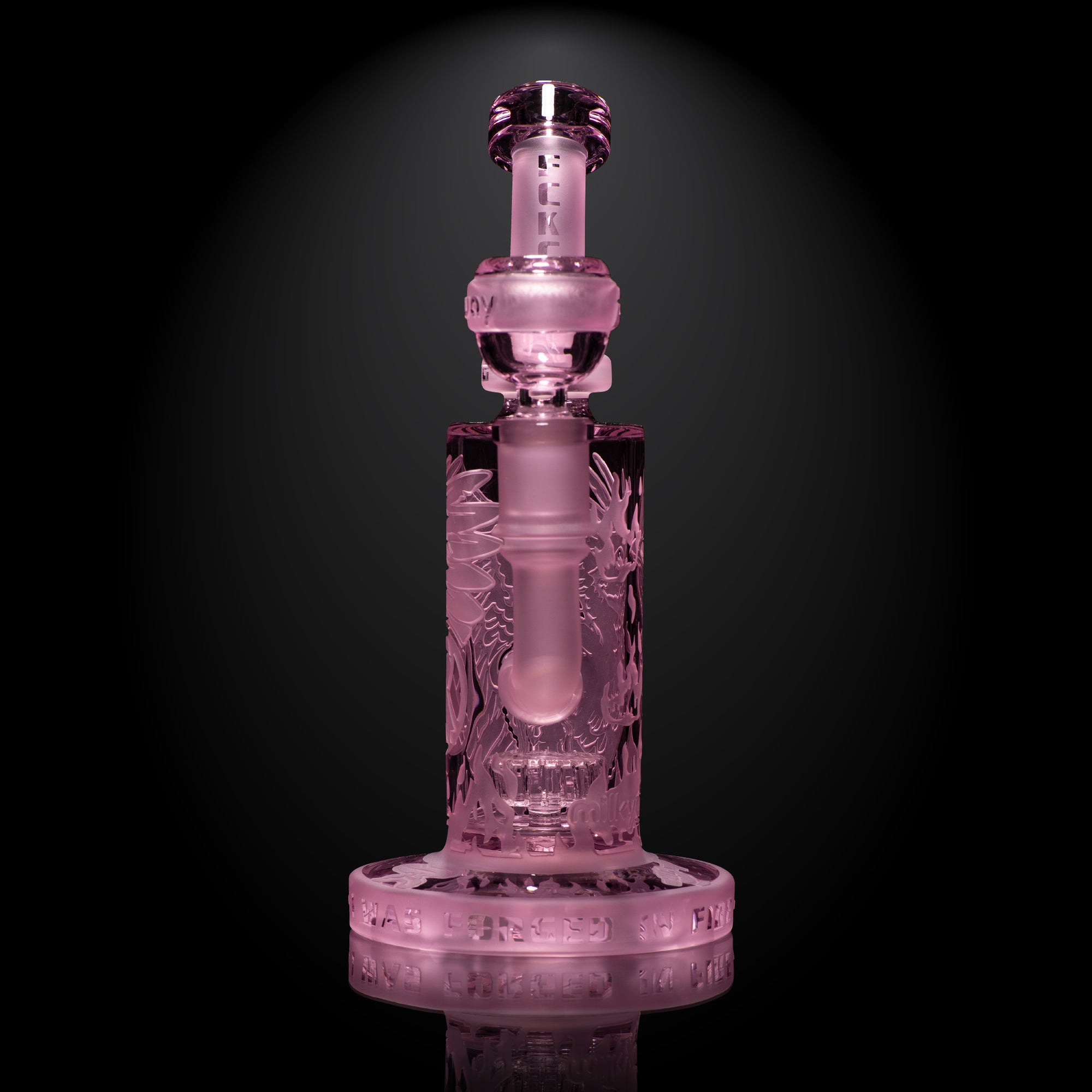Phoenix: Forged in Fire 6" Pink Cancer Dab Rig