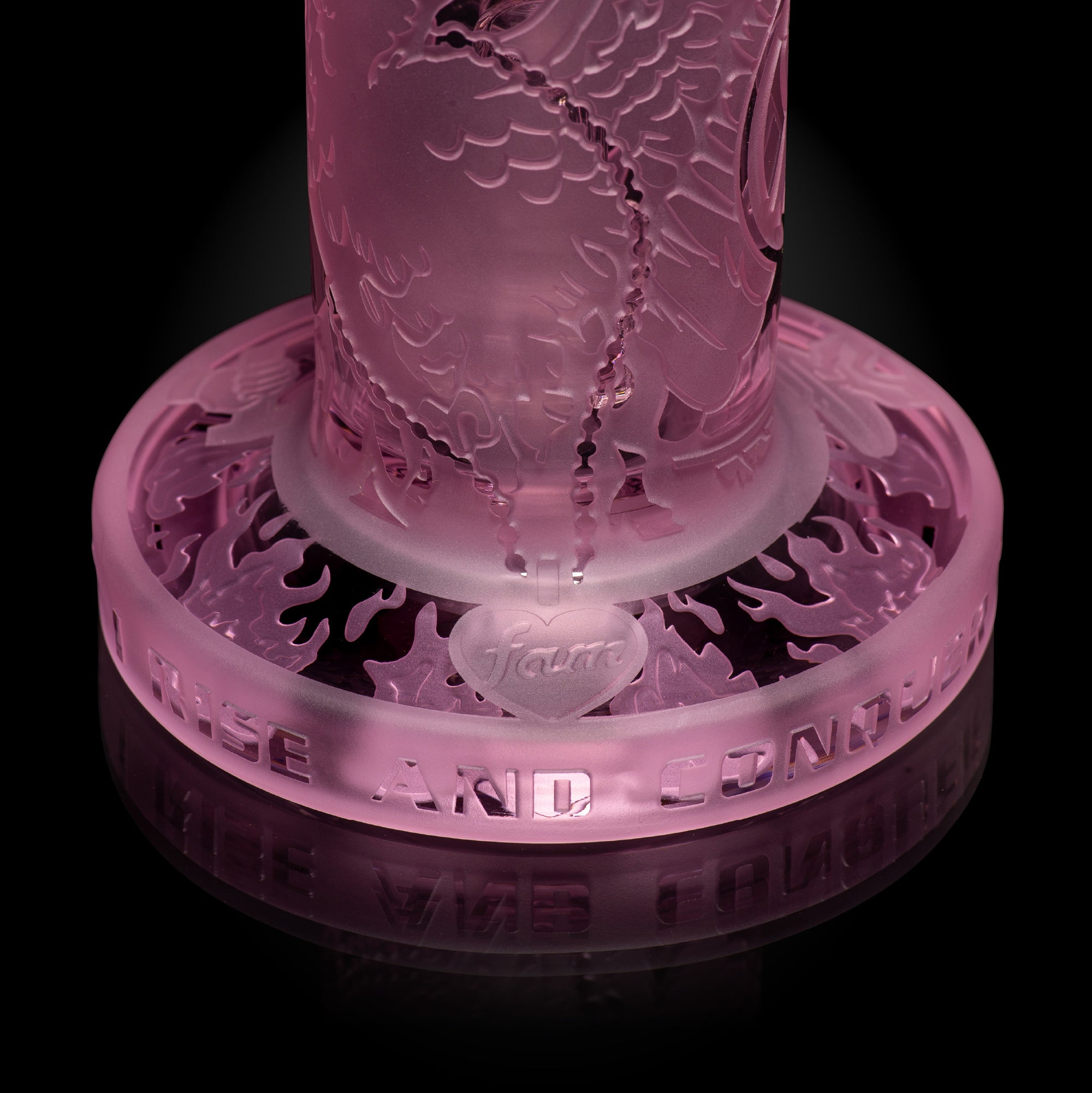 Phoenix: Forged in Fire 6" Pink Cancer Dab Rig