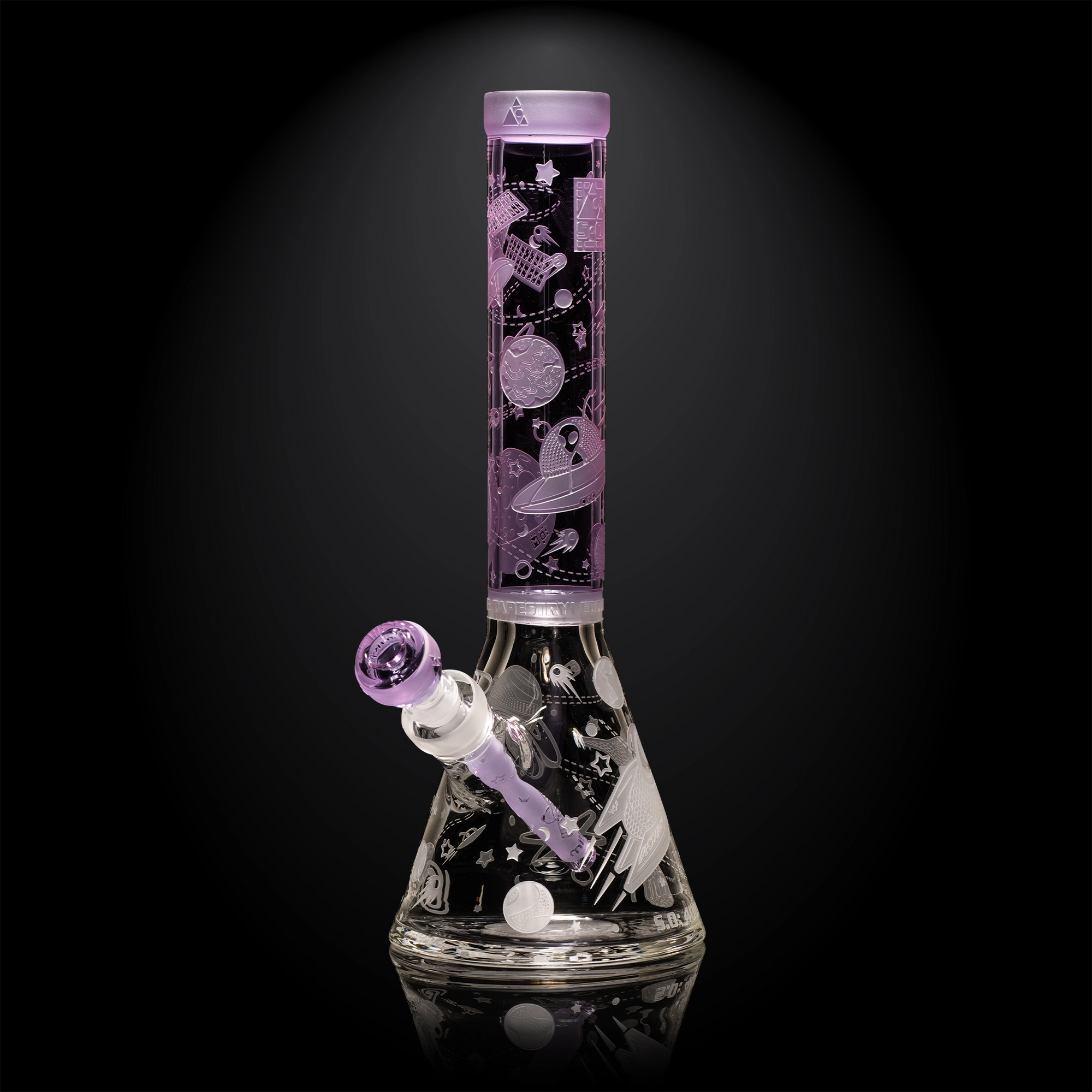 Space Odyssey: 4001 AD 14" Beaker Bong