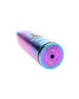 Rainbow Metal Bullet Hand Pipe “Holo Round” – 5 Screens