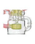 Calibear Multi-Chamber Recycler Dab Rig | 8" Borosilicate Glass Rig with Looping Recycler Pathways