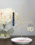 Cannabis Leaf Jewelry Tree
