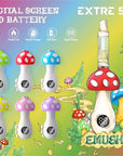 E-MUSH Digital Screen Mushroom Battery