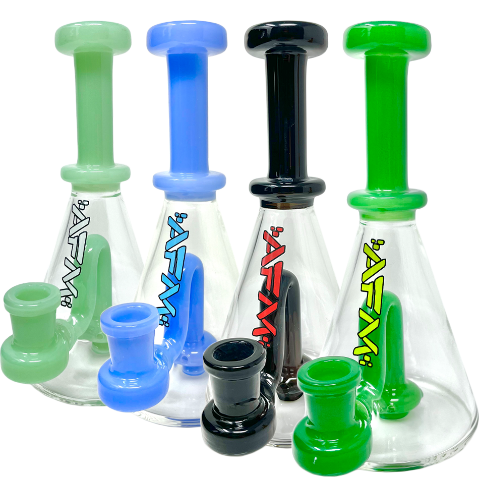 7" AFM Drop Glass Mini Dab Rig