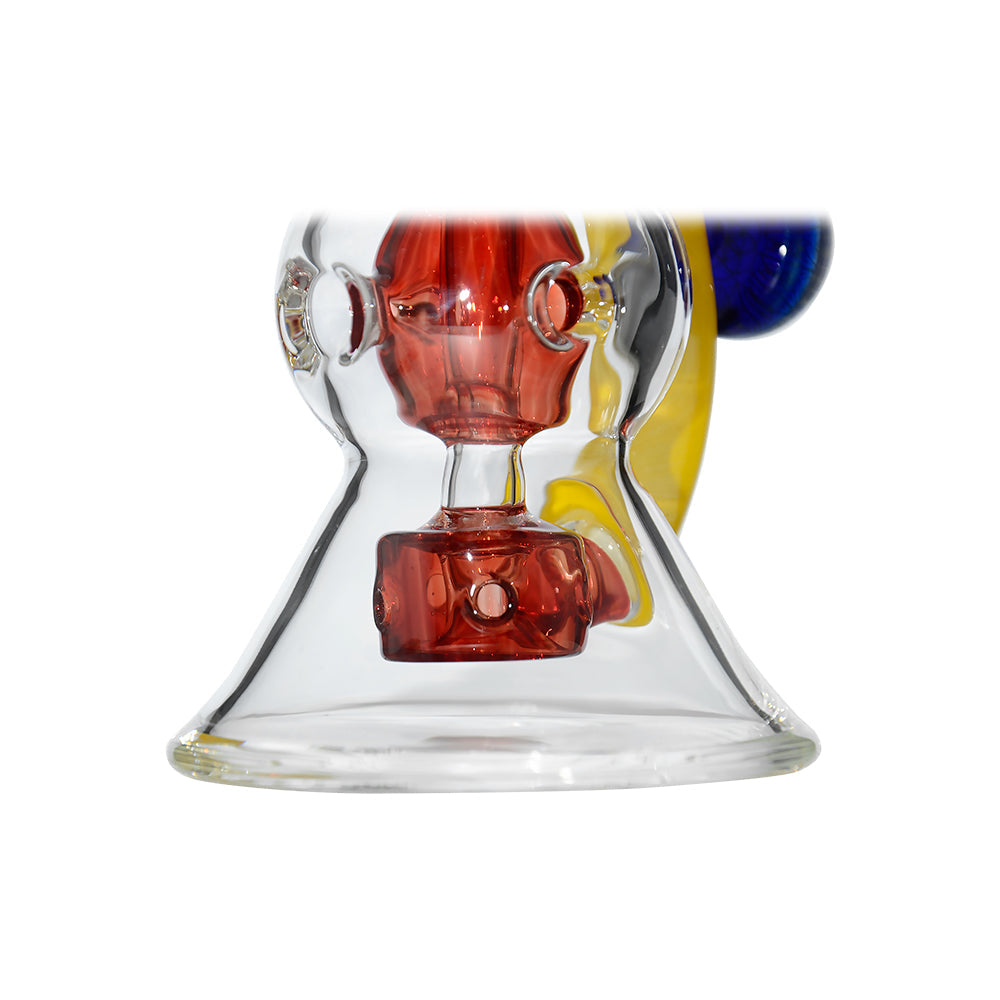 Calibear Ttriple Arm Swiss Fab Incycler Dab Rig W/ Marble