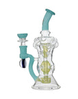 Calibear Ttriple Arm Swiss Fab Incycler Dab Rig W/ Marble