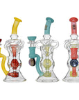 Calibear Ttriple Arm Swiss Fab Incycler Dab Rig W/ Marble