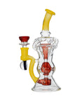 Calibear Ttriple Arm Swiss Fab Incycler Dab Rig W/ Marble