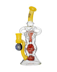 Calibear Ttriple Arm Swiss Fab Incycler Dab Rig W/ Marble