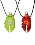 Organic Claw Glass Pendant