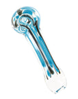 Small Striped Glass Hand Pipe “Mini Drip” – Assorted Colors