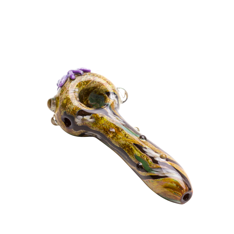Empire Glassworks “Viola Butterfly” Glass Hand Pipe – 4″ – US-Made