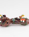 Empire Glassworks “Bug’s Life” Glass Hand Pipe – 4½″ – US-Made