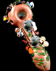 Empire Glassworks “Hootie’s Forest” Glass Hand Pipe – 4½″ – US-Made