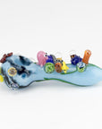 Empire Glassworks “Great Barrier Reef” Glass Hand Pipe – 4″ – US-Made