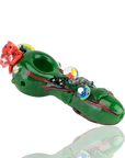 Empire Glassworks “Garden Critters” Glass Hand Pipe – 4½″ – US-Made