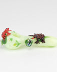 Empire Glassworks “Ribbit” Glass Hand Pipe – 4½″ – US-Made