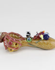 Empire Glassworks “Kraken” Glass Hand Pipe – 4½″ – US-Made