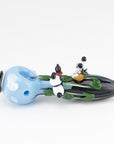 Empire Glassworks “Climbing Pandas” Glass Hand Pipe – 4½″ – US-Made