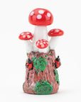 Empire Glassworks “Mushrooms” Glass Hand Pipe – 4″ – US-Made