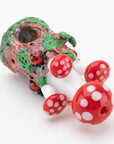 Empire Glassworks “Mushrooms” Glass Hand Pipe – 4″ – US-Made