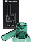 MJ Arsenal Grotto Glass Hand Pipe – 4.5″