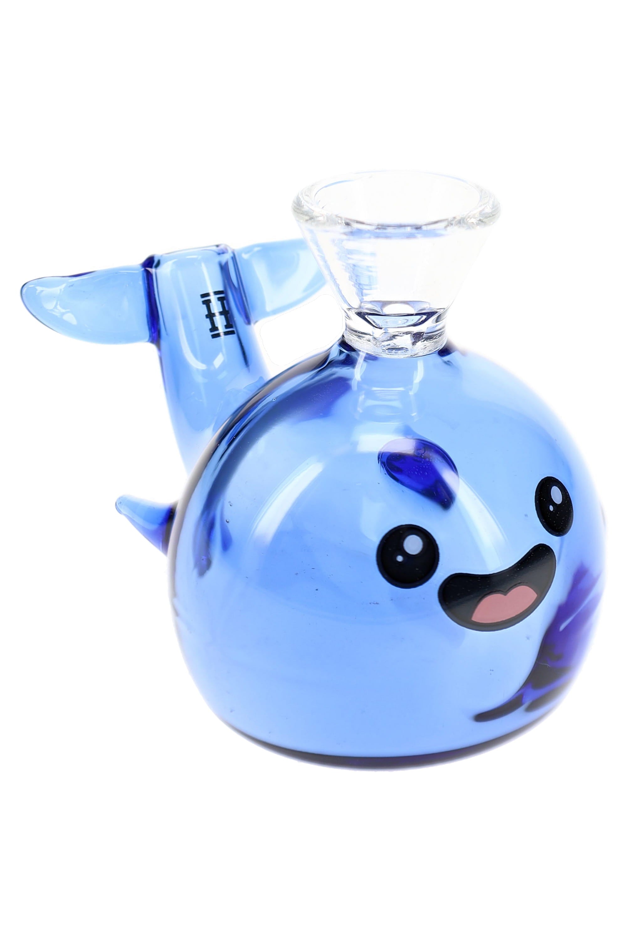 Hemper Blue Whale Glass Hand Pipe – 4″